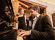 Man playing piano