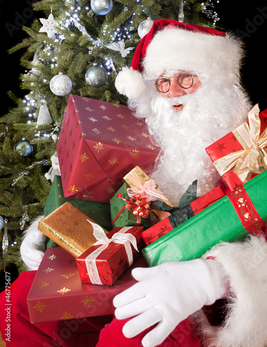 Photo: Santa with gifts Santa with gifts