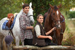 Horse riding