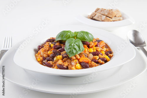 Photo: Chili con carne / Chili con soja Chili con carne / Chili con soja