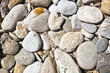 Decorative stone, gravel, pebbles as a background, texture