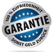 GARANTIE - 100% Zufriedenheit - sonst Geld zurück