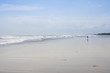 people on kuta beach bali indonesia
