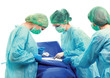 Group of surgeons