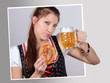 bier und brezen
