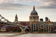 Londra - Millennium Bridge e Saint Paul Cathedral