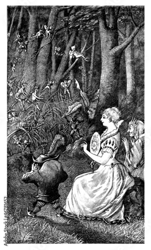 Illustration: Scene : Fairy Tale - Conte de Fées - Märchen Scene : Fairy Tale - Conte de Fées - Märchen