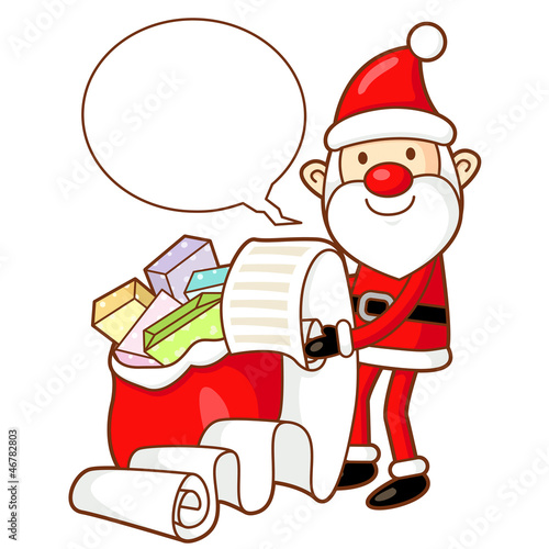 Vector: Santa Claus and Rudolph mascot the event activity. Christmas Cha Santa Claus and Rudolph mascot the event activity. Christmas Cha