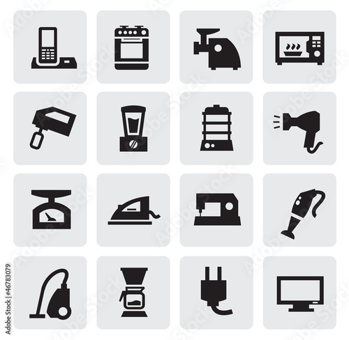 Vector: home appliances home appliances
