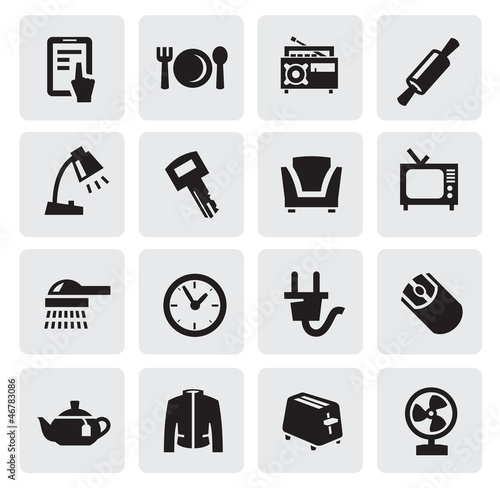 Vector: home appliances home appliances