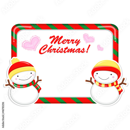 Vector: Snowman Mascot using a variety of banner designs. Christmas Char Snowman Mascot using a variety of banner designs. Christmas Char