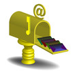 Yellow mailbox