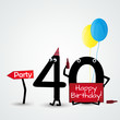 40 birthday card numbers