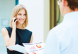 Two young business collegues.