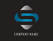 S business logo