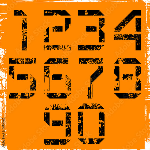 Vector: display numbers display numbers