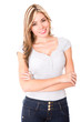 Beautiful casual woman