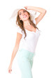 Gorgeous summery woman