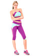 Beautiful gym woman