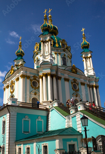 Photo: St Andrew Church in Kiev St Andrew Church in Kiev