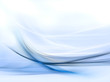 Gentle blue fractal lines