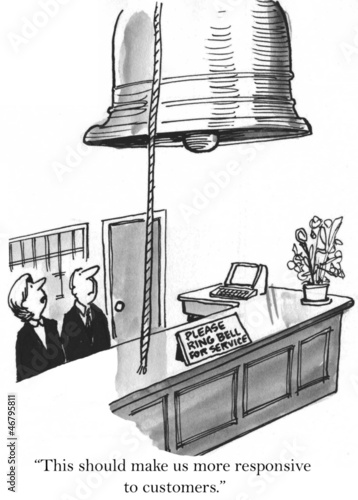 Illustration: The big bell will make us responsive The big bell will make us responsive