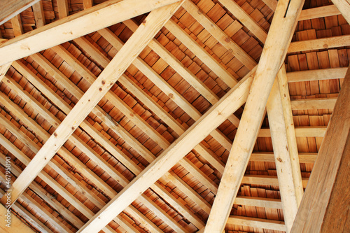 Photo: Dachstuhl aus Holz Dachstuhl aus Holz