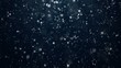 Falling snowflakes and stars