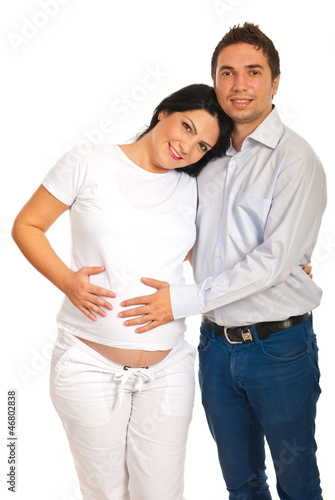 Photo: Loving pregnant couple Loving pregnant couple