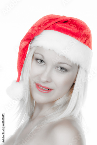 Photo: weiblicher Weihnachtsmann weiblicher Weihnachtsmann