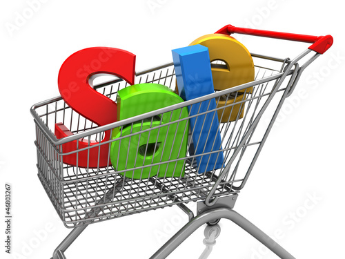 Illustration: Shopping sale Shopping sale