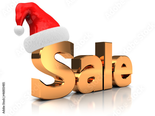 Illustration: Sale with hat Sale with hat