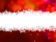 Red Christmas background with copyspace. EPS 8