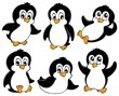 Vektor: Cute penguins collection 1 Cute penguins collection 1
