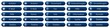 Blaue Buttons