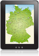 Navi mit Deutschlandkarte
