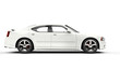 Powerful Car Side View