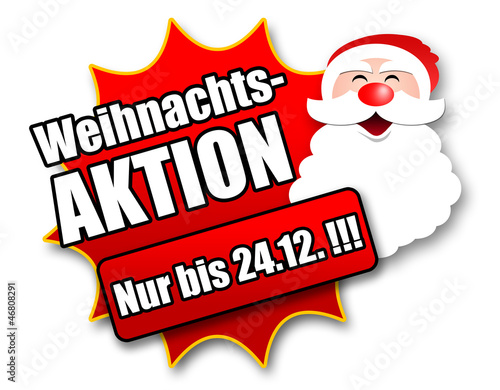Illustration: Siegel "Weihnachtsaktion - Nur bis 24.12. !!!" Siegel "Weihnachtsaktion - Nur bis 24.12. !!!"