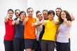 Group of Friends with  Thumbs Up
