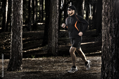Photo: Runing in the forest Runing in the forest