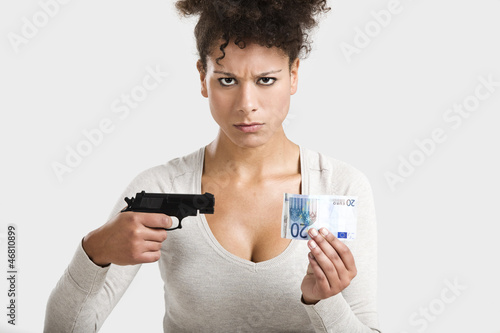 Photo: Shooting money Shooting money