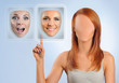 choosing happy face