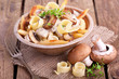 Schupfnudeln mit frischen Champignons