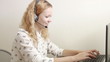 Video: Happy customer service representative Happy customer service representative