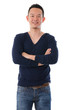 casual asian man