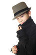 Boy with a hat