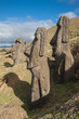 Easter Island Moais at Ranu Raraku