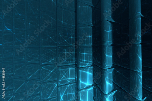 Illustration: Abstract business science or technology background Abstract business science or technology background