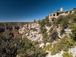 Grand canyon lodge au bord de la falaise