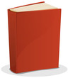 Red Book Isolated On White